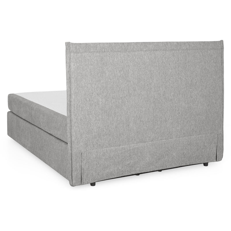 CARLINI Pat tapițat boxspring, 160x200cm, saltea inclusă