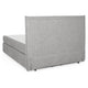CARLINI Pat tapițat boxspring, 160x200cm, saltea inclusă