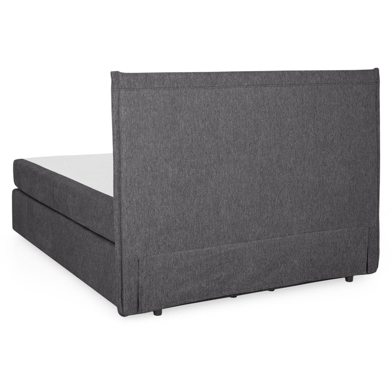 CARLINI Pat tapițat boxspring, 160x200cm, saltea inclusă