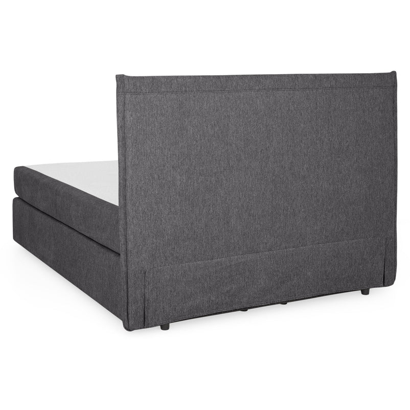 CARLINI Pat tapițat boxspring, 160x200cm, saltea inclusă