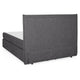 CARLINI Pat tapițat boxspring, 160x200cm, saltea inclusă