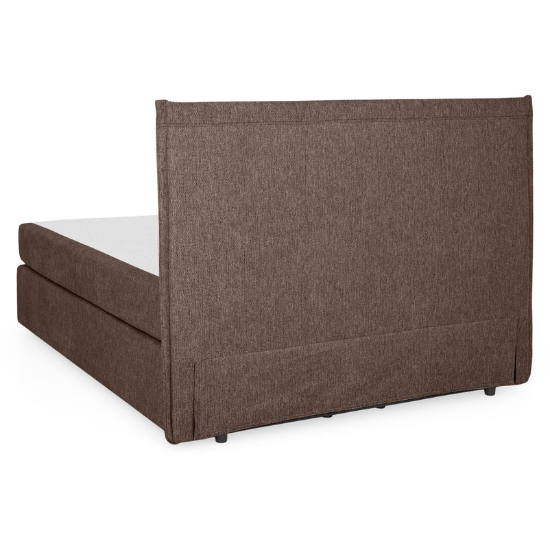 CARLINI Pat tapițat boxspring, 160x200cm, saltea inclusă