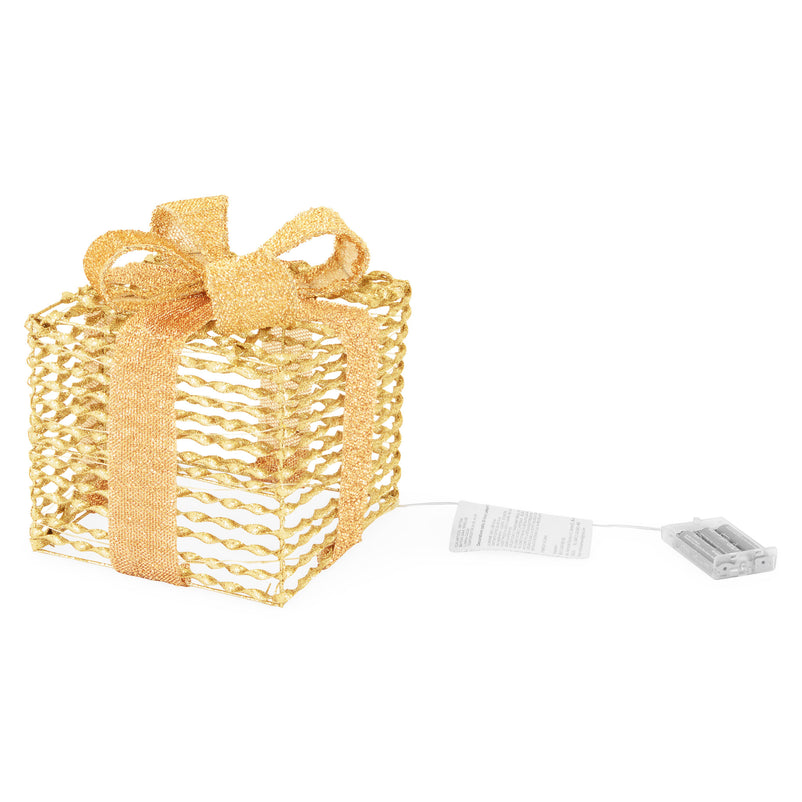 RIBBON Set 3 decorațiuni luminoase, 90 microleduri