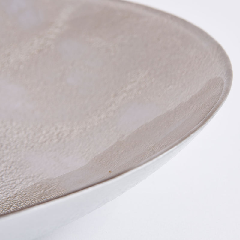 SAHARA Platou, sticlă, D.32cm