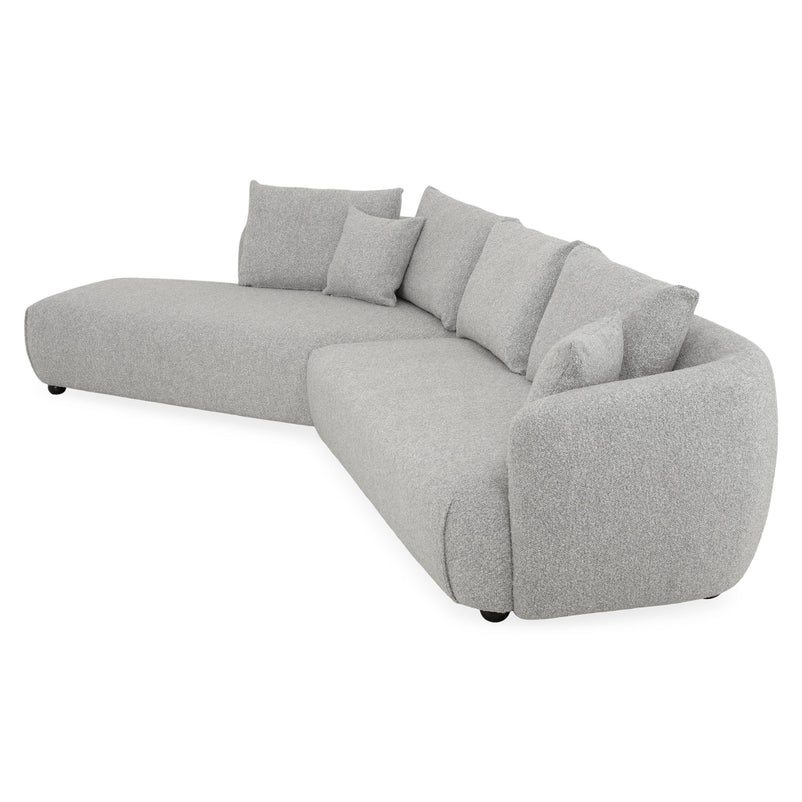 ASHBURN Canapea secțională dreapta, stofă