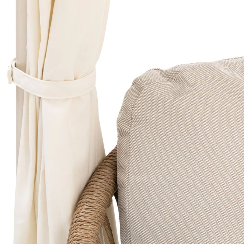 BARI Pat de zi cu baldachin, exterior