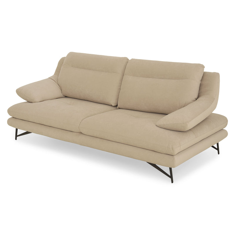 ADISA Canapea 3 locuri, mecanism spătar, stofă