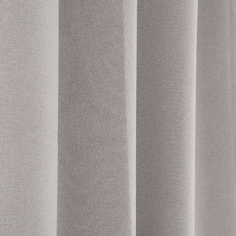 FINN Draperie cu inele metalice, 140x260cm