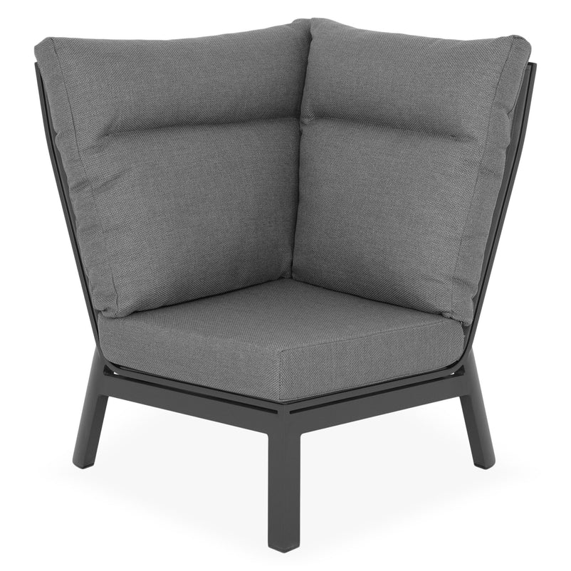 SALZBURG Set mobilier terasă/grădină, element colț și element central