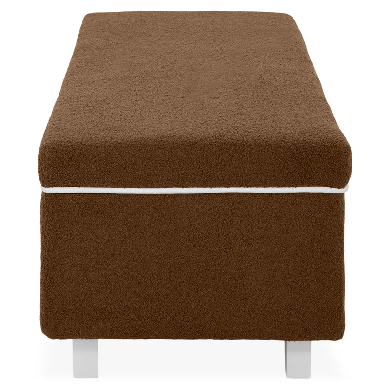 KOLLE Banchetă, ladă depozitare inclusă, stofă