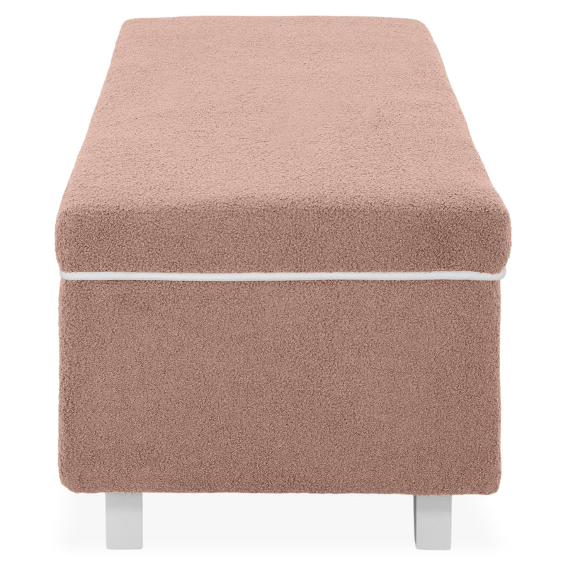 KOLLE Banchetă, ladă depozitare inclusă, stofă