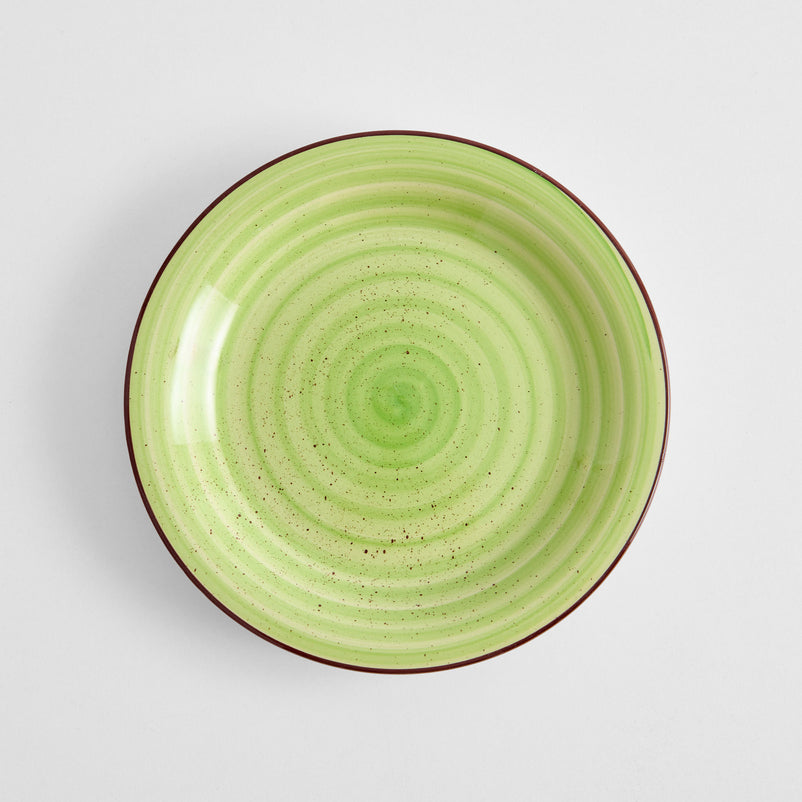 SPIRAL Set veselă, ceramică, 18 piese