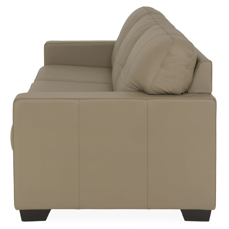 ASWAN Canapea extensibilă, 3 locuri, piele