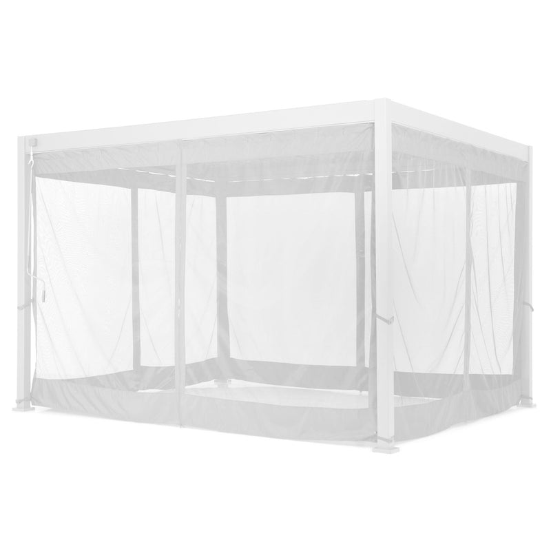 MIRADOR GOLD Set șină, perdele și plasă țânțari