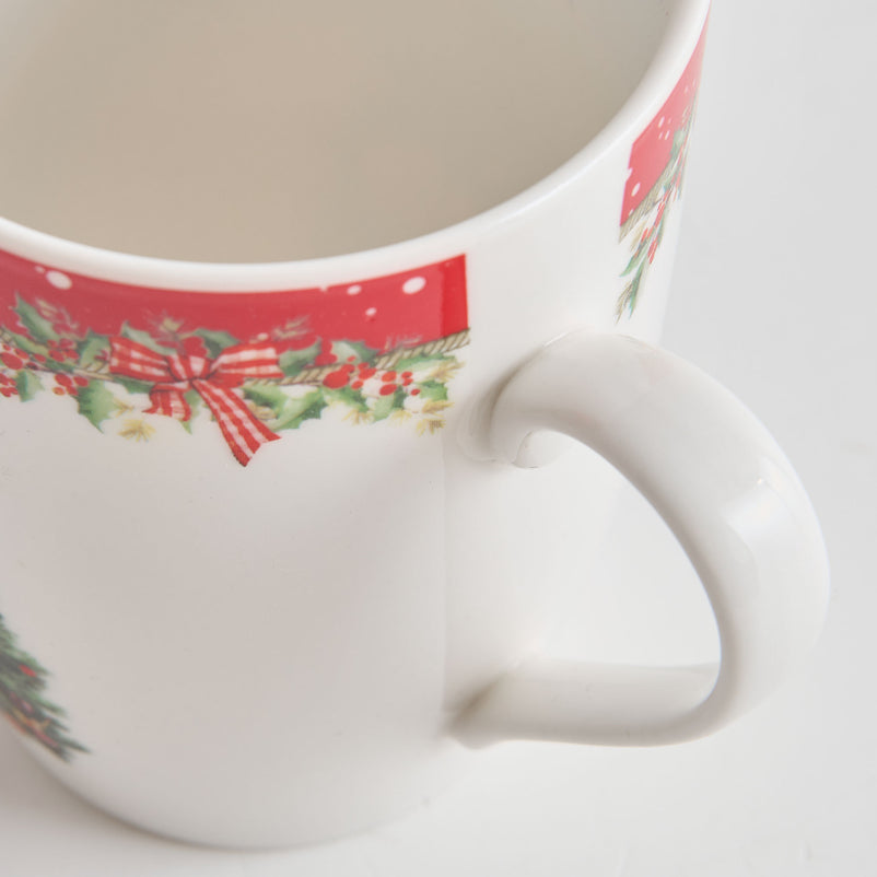 MAGIC CHRISTMAS Set 2 căni, porțelan, 360ml