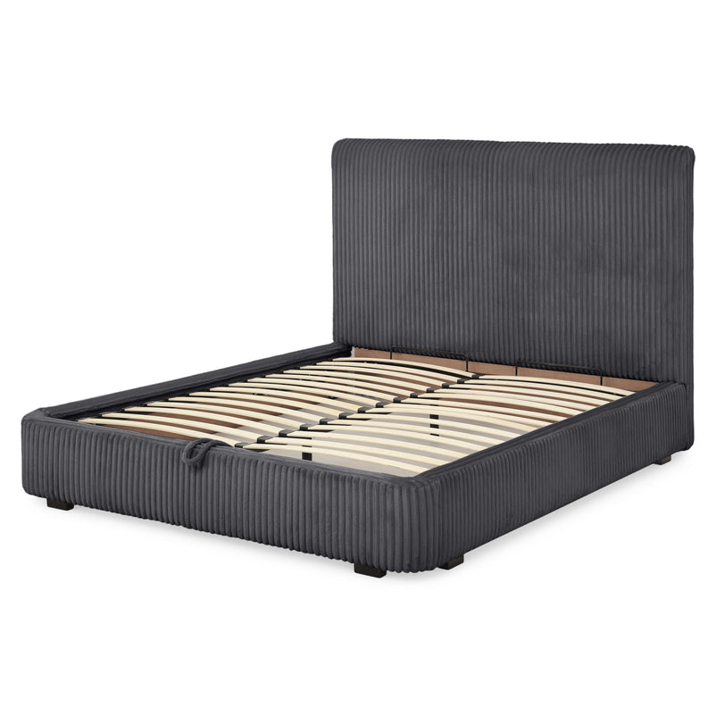 MARYANNE Pat tapițat, 160x200cm, ladă depozitare inclusă