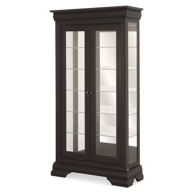 CHOCOLATE Vitrină 2 uși, LED inclus