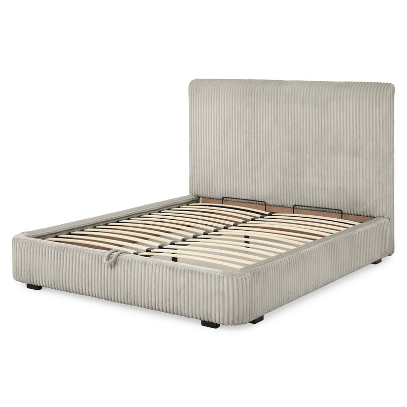 MARYANNE Pat tapițat, 160x200cm, ladă depozitare inclusă