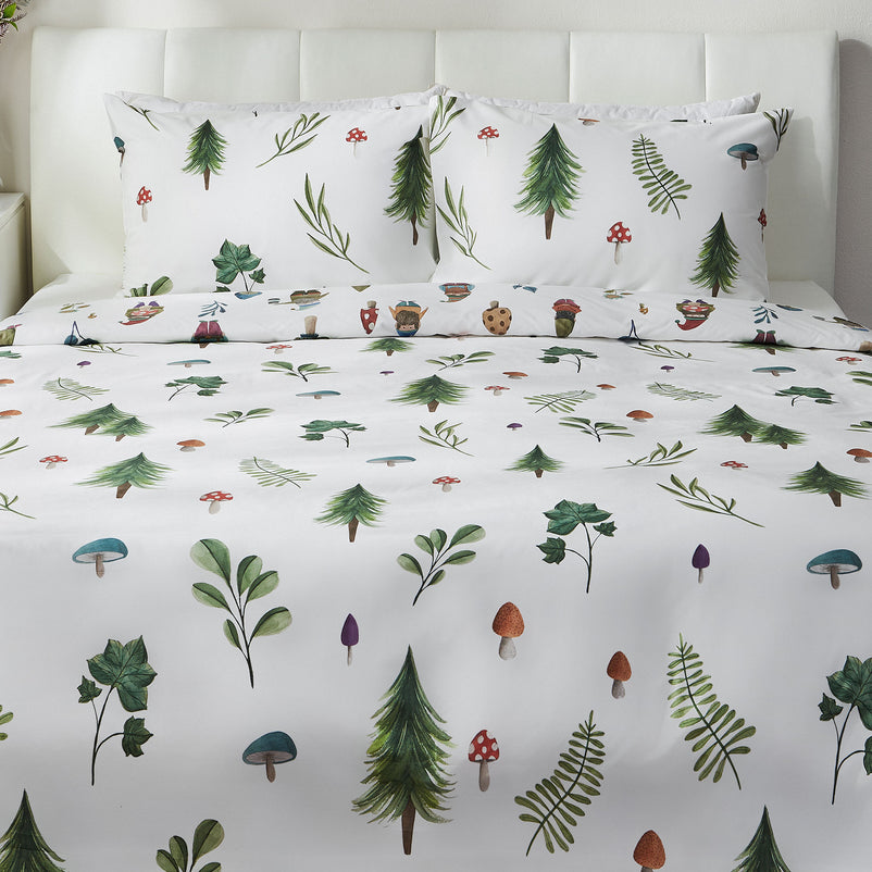 MEMOLO Set așternut 4 piese, 200x220cm