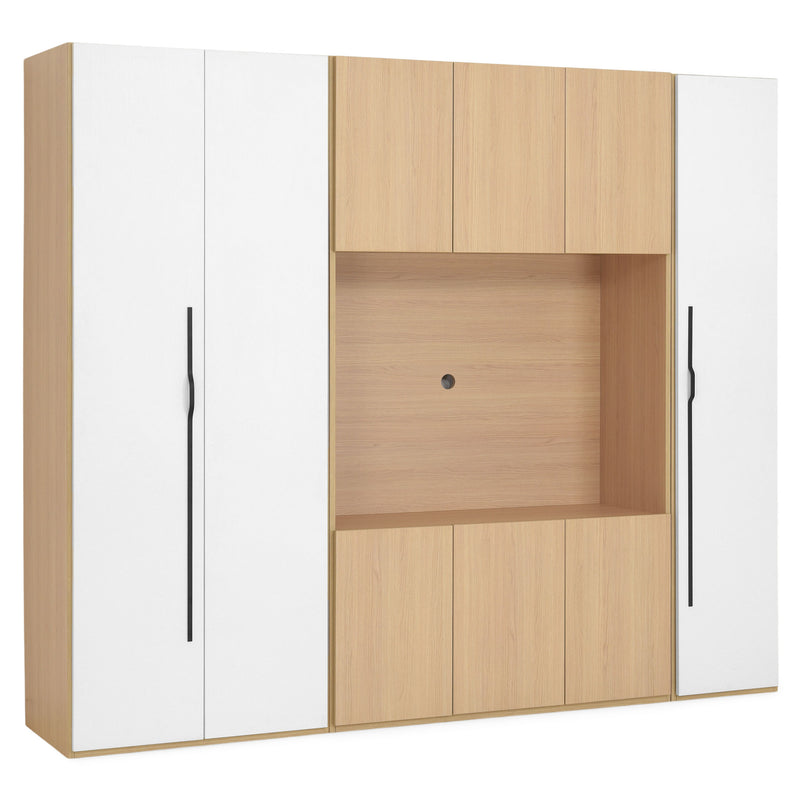 COMPACT Dressing 9 uși, spațiu TV