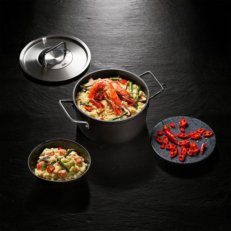 ADAMANT Oală cu capac, aluminiu, D.20cm