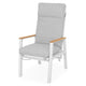 VALDIVIA Set mobilier terasă/grădină, 2 scaune recliner