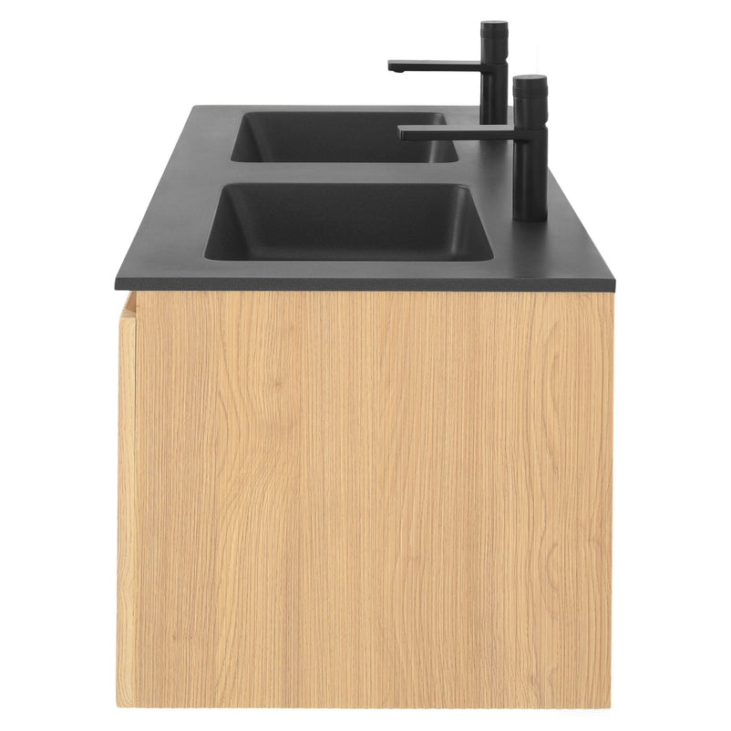 BRUNO Set mobilier baie, mască lavoar și lavoar