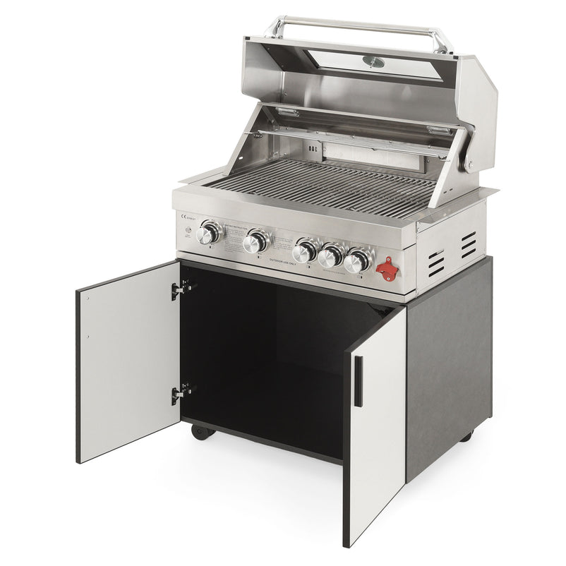 MAESTRO Corp 2 uși, top grătar încastrat, exterior