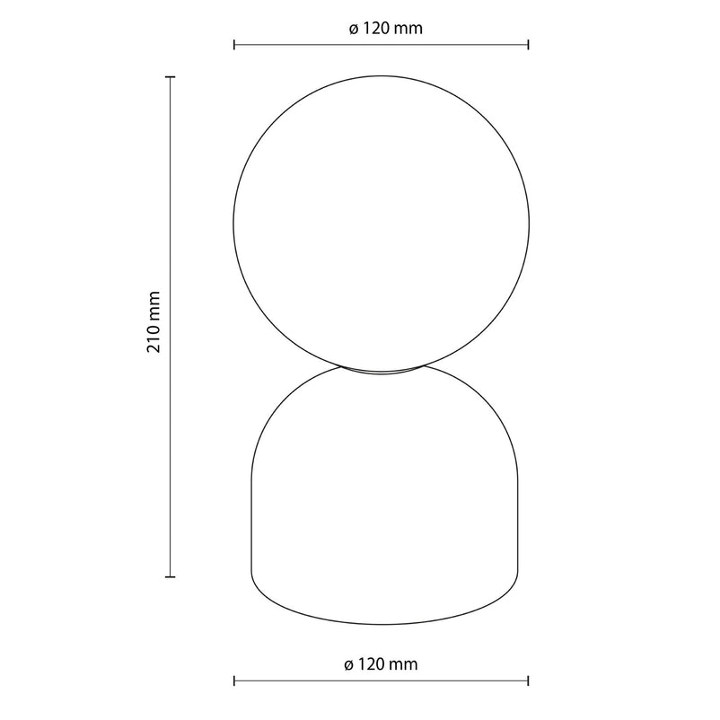 MIKI Veioză 1x8W G9
