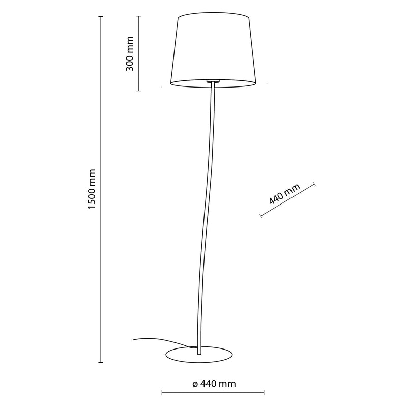 NICOL Lampadar 1x15W E27