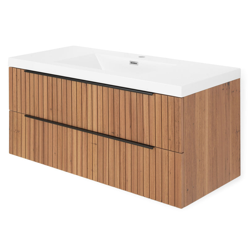 HARVEY Set mobilier baie, mască lavoar, lavoar și oglindă