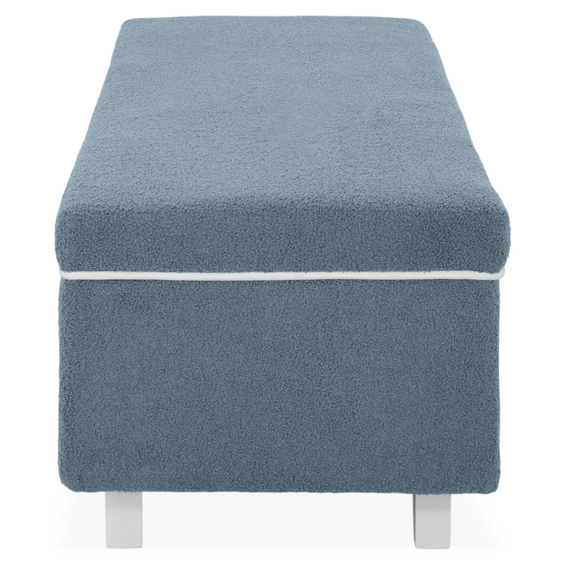 KOLLE Banchetă, ladă depozitare inclusă, stofă