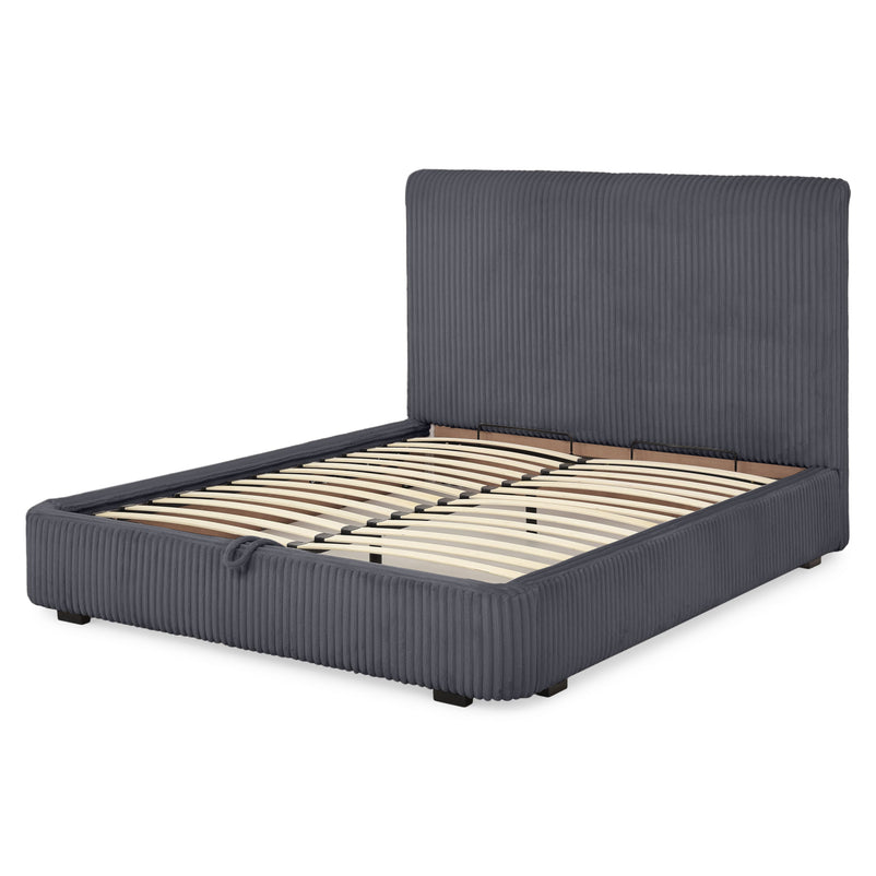 MARYANNE Pat tapițat, 160x200cm, ladă depozitare inclusă