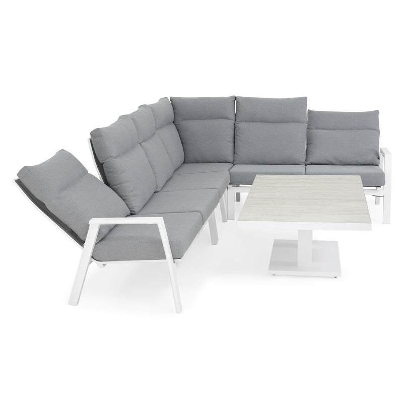 SALZBURG Set mobilier terasă/grădină, colțar și masă