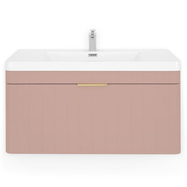 BLOOM Set mobilier baie, mască lavoar și lavoar