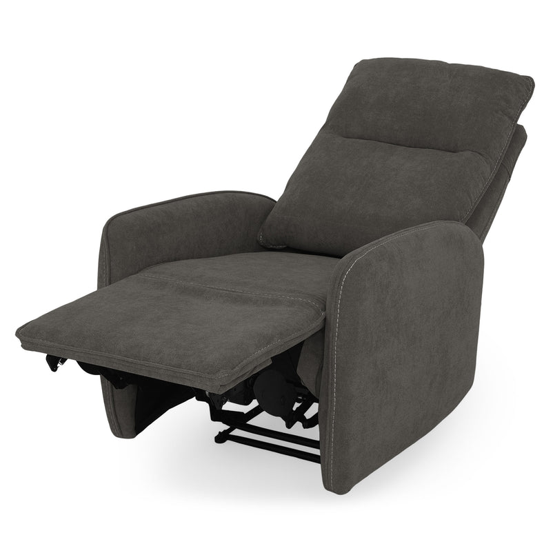 LONOKE Fotoliu, recliner și masaj, stofă