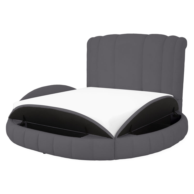 CONCORD Pat tapițat king size, 194x204cm, somieră inclusă