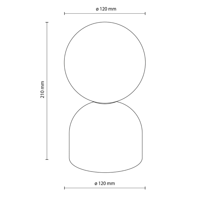 MIKI Veioză 1x8W G9