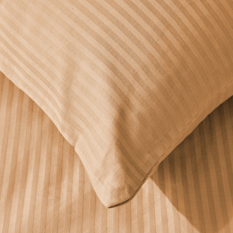 SATIN STRIPE Set așternut 4 piese, 200x220cm