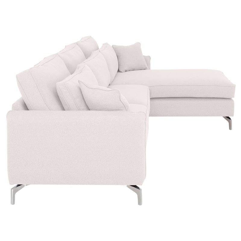 DALINA Colțar cu șezlong stânga/dreapta, stofă