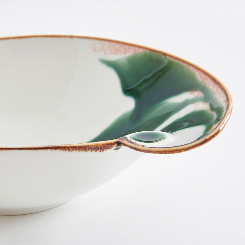 TROPICAL Bol paste, porțelan, D.25cm