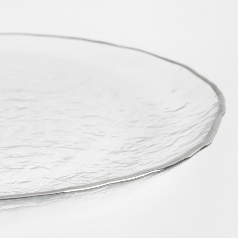 SONYA Platou, sticlă, D.33cm