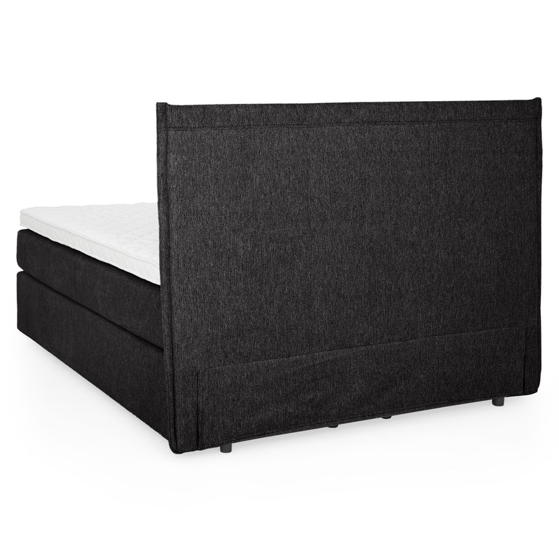 CARLINI Pat tapițat 160x200 cm, saltea și topper incluse