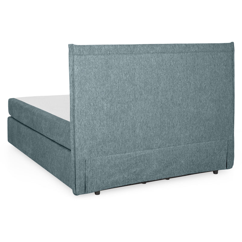 CARLINI Pat tapițat boxspring, 160x200cm, saltea inclusă