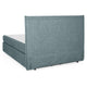 CARLINI Pat tapițat boxspring, 160x200cm, saltea inclusă