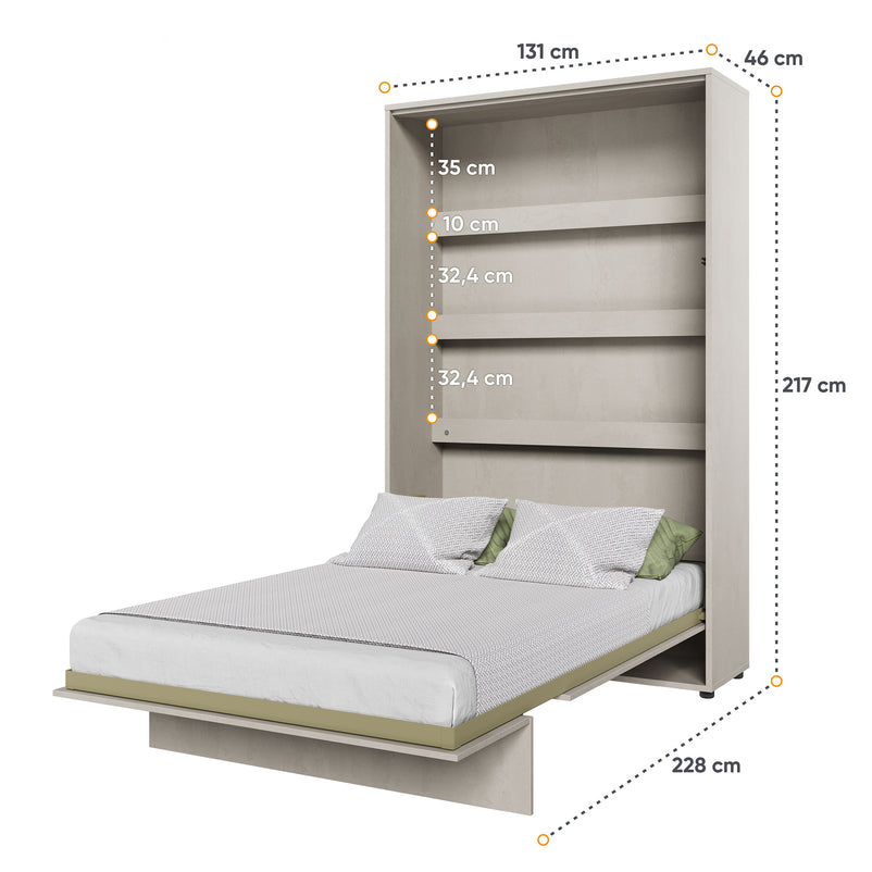 SMART JUNIOR Pat cu mecanism vertical 120x200cm, somieră inclusă