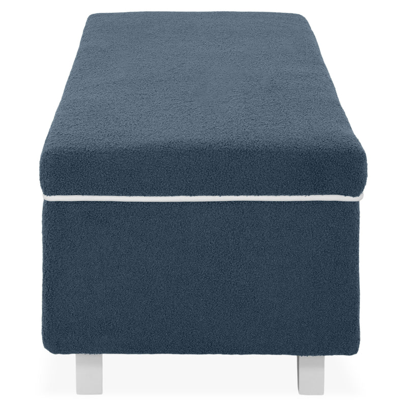 KOLLE Banchetă, ladă depozitare inclusă, stofă