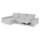 SOUND Colțar șezlong stânga/dreapta, 1 recliner electric și mecanism tetiere, stofă