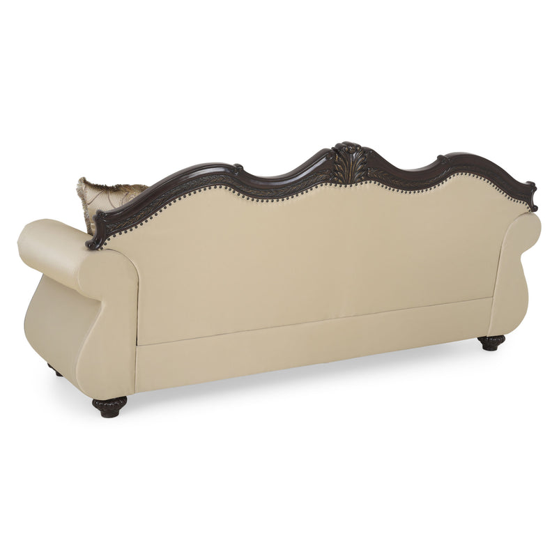 WINDSOR Canapea 3 locuri, 5 perne decorative incluse, stofă