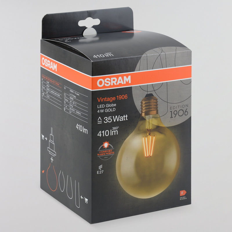 LED OSRAM VINTAGE Bec, 4W E27